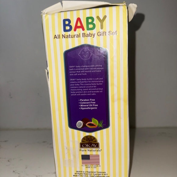 OKAY Pure Naturals Coconut Papaya Baby Shampoo and Diaper Rash Cream. - Picture 3 of 8